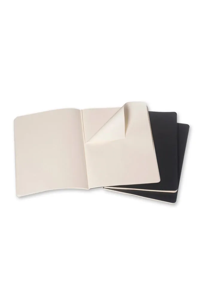 Moleskine - Cahier Notebook - Set Of 3 - Xlarge