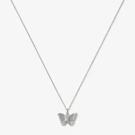 Neema butterfly charm necklace