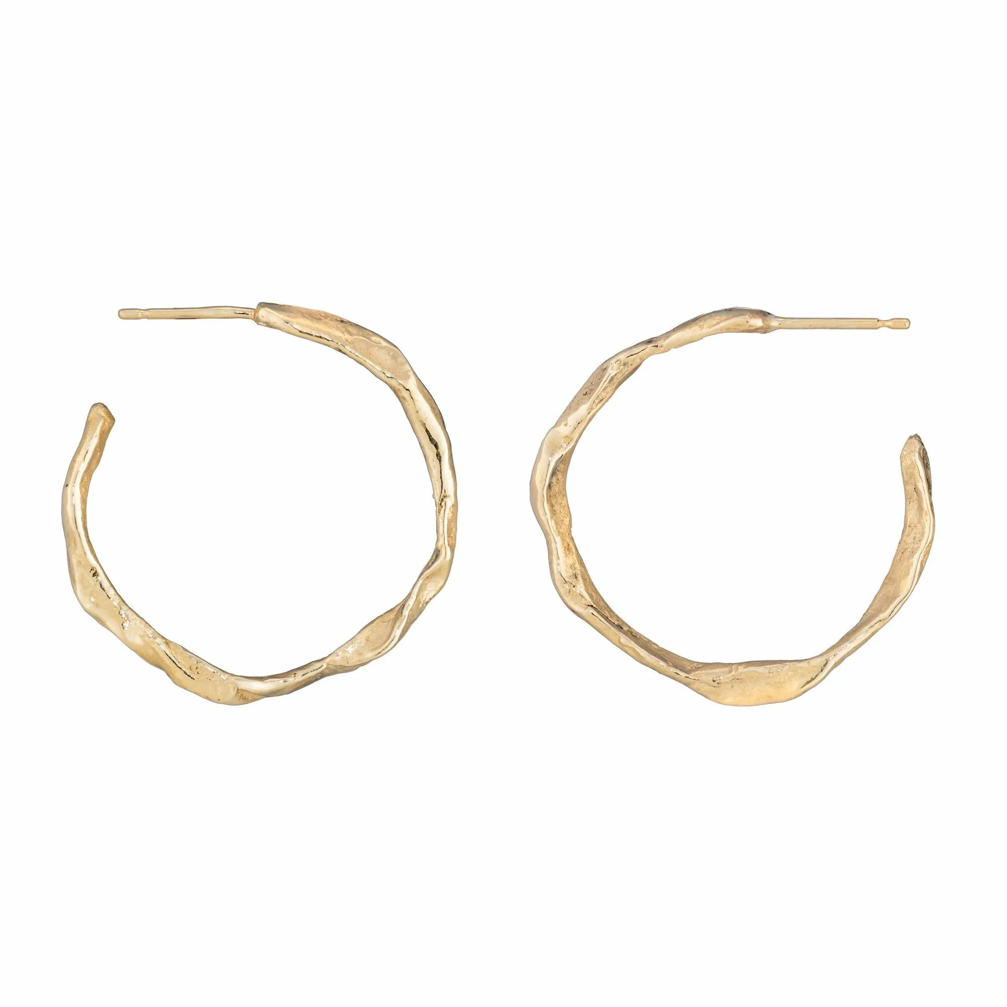 Penzance Hoops 9ct Gold