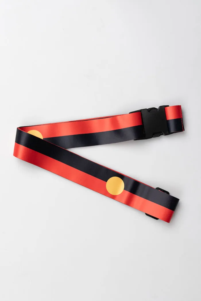 "Raise The Flag" Aboriginal Flag Luggage Belt