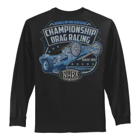 Retro NHRA Hot Rod Long-Sleeve T-Shirt