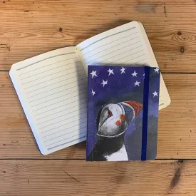 SCN28 Puffin Small Chunky Notebook By Alex Clark Art