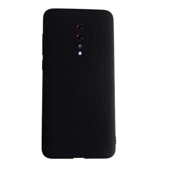 Silicone Case for Oppo Reno2 - Black