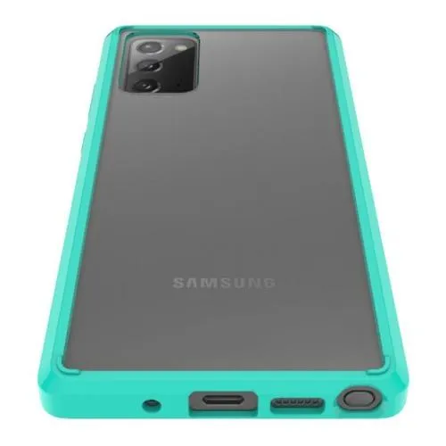 Venture Series Clear and Teal Hard-Shell Case - Samsung Galaxy Note20