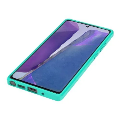 Venture Series Clear and Teal Hard-Shell Case - Samsung Galaxy Note20