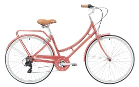 XDS Nadine 7sp Women's Step-Through City Bike //  Pink Coral